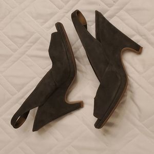 Miu miu Heels 38 Green Suede